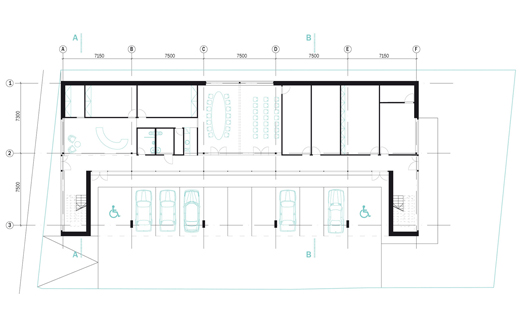 plan rez-de-chaussée