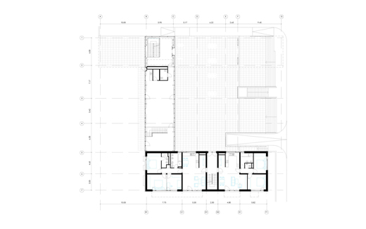 building E - 1st floor plan